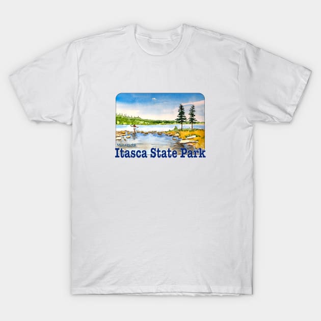 Itasca State Park, Minnesota T-Shirt by MMcBuck